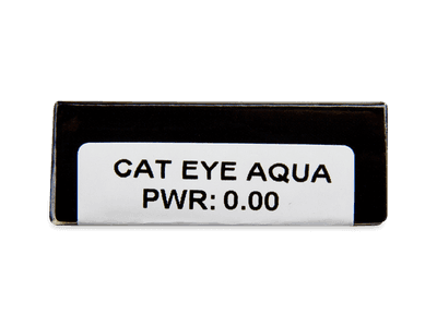 CRAZY LENS - Cat Eye Aqua - Diarias sin graduación (2 Lentillas) - Previsualización de atributos