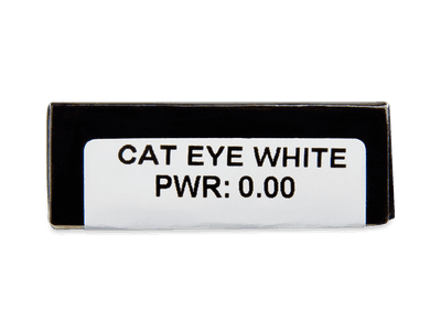 CRAZY LENS - Cat Eye White - Diarias sin graduación (2 Lentillas) - Previsualización de atributos