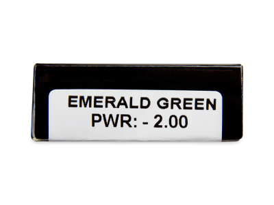 CRAZY LENS - Emerald Green - Diarias Graduadas (2 Lentillas) - Previsualización de atributos