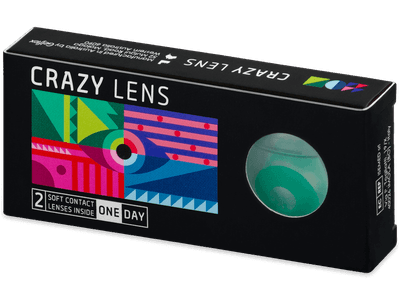 CRAZY LENS - Emerald Green - Diarias sin graduación (2 Lentillas)