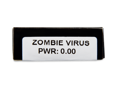 CRAZY LENS - Zombie Virus - Diarias sin graduación (2 Lentillas) - Previsualización de atributos