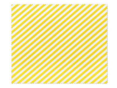 Paño de limpieza para gafas - rayas amarillas y blancas
