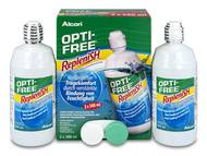 Líquido OPTI-FREE RepleniSH 2 x 300 ml Pack ahorro de solución de lentillas - Líquido OPTI-FREE RepleniSH 2 x 300 ml