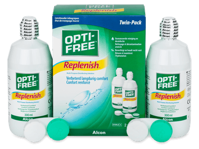 Líquido OPTI-FREE RepleniSH 2 x 300 ml 