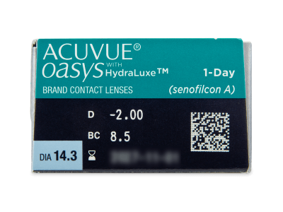 Acuvue Oasys 1-Day with Hydraluxe (30 lentillas) - Previsualización de atributos