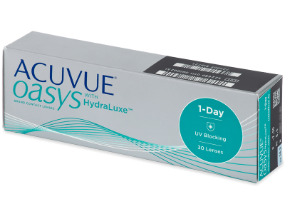 Acuvue Oasys 1-Day with Hydraluxe (30 lentillas) - Lentillas diarias desechables