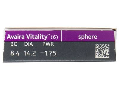 Avaira Vitality (6 lentillas) - Previsualización de atributos