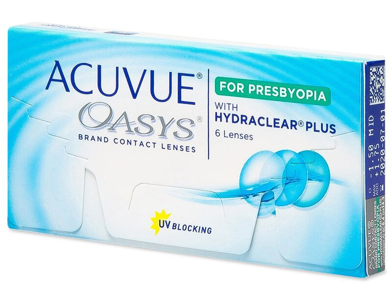 Acuvue Oasys for Presbyopia (6 lentillas) - Lentes de contacto multifocales