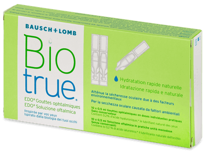 Gotas oculares Biotrue EDO 10x 0,5 ml  - Gotas para los ojos
