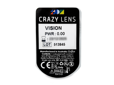 CRAZY LENS - Vision - Diarias sin graduación (2 Lentillas) - Previsualización del blister