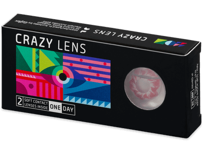 CRAZY LENS - Atom Bomb - Diarias sin graduación (2 Lentillas)