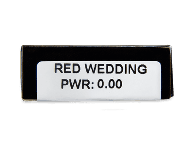 CRAZY LENS - Red Wedding - Diarias sin graduación (2 Lentillas) - Previsualización de atributos