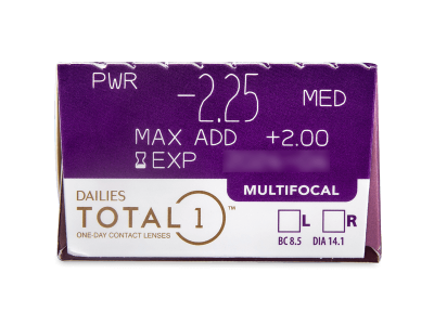 Dailies TOTAL1 Multifocal (30 lentillas) - Previsualización de atributos