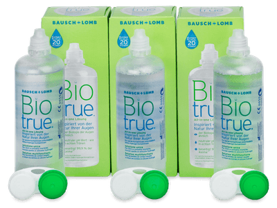 Líquido Biotrue 3 x 300 ml - Este producto también está disponible en esta variación de empaque