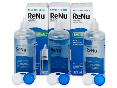 Líquido ReNu MultiPlus 3 x 360 ml - Diseño antiguo