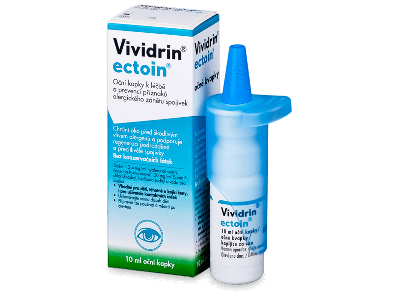 Vividrin ectoin 10 ml - Gotas para los ojos