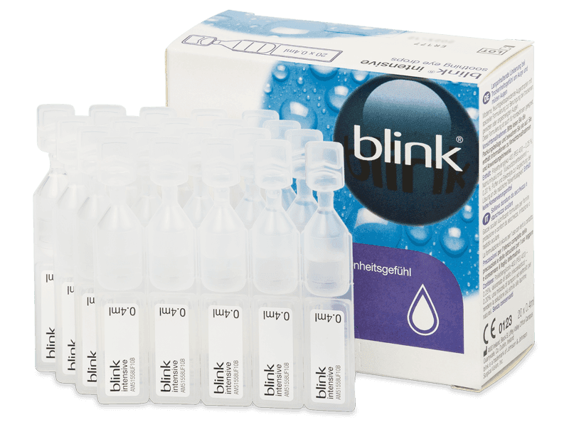 Gotas oculares Blink Intensive Tears 20x0,4 ml - Gotas para los ojos