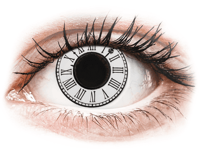 CRAZY LENS - Clock - Diarias sin graduación (2 Lentillas)