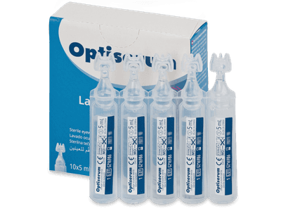 Optiserum líquido de limpieza ocular 10x 5 ml