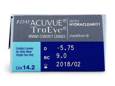 1 Day Acuvue TruEye (30 lentillas) - Diseño antiguo