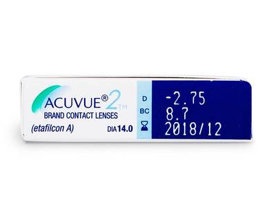 Acuvue 2 (6 lentillas) - Previsualización de atributos