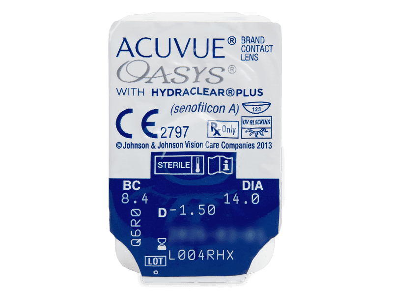 Lentillas acuvue top oasys mensuales