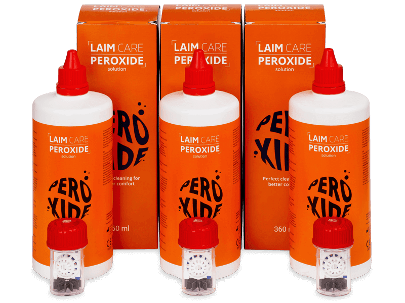 Líquido Laim Care Peroxide 3 x 360 ml - Pack ahorro - solución triple
