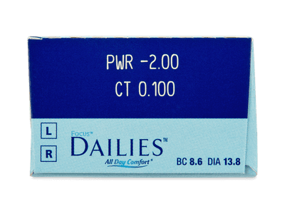 Focus Dailies All Day Comfort (30 lentillas) - Previsualización de atributos