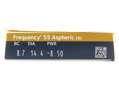 Frequency 55 Aspheric (6 lentillas) - Previsualización de atributos
