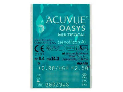 Acuvue Oasys Multifocal (6 lentillas) - Previsualización del blister
