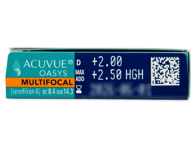 Acuvue Oasys Multifocal (6 lentillas) - Previsualización de atributos