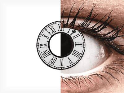 CRAZY LENS - Clock - Diarias Graduadas (2 Lentillas)