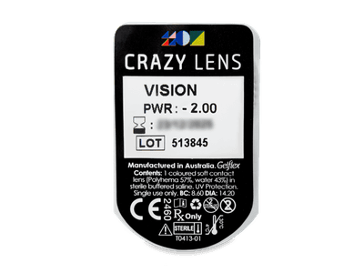 CRAZY LENS - Vision - Diarias Graduadas (2 Lentillas) - Previsualización del blister