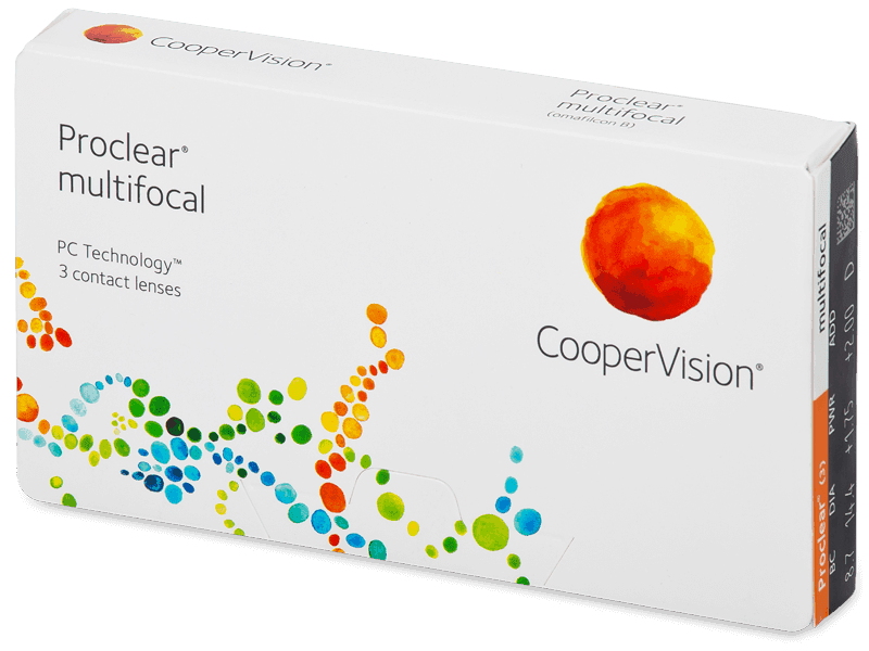 Proclear Multifocal (3 lentillas) - Lentes de contacto multifocales