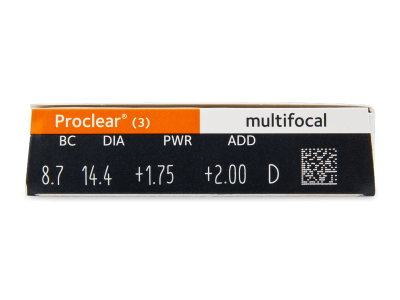 Proclear Multifocal (3 lentillas) - Previsualización de atributos