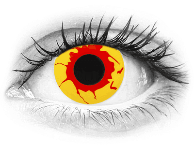 ColourVUE Crazy Lens - Reignfire - Sin graduación (2 lentillas)