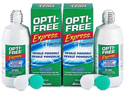 Líquido OPTI-FREE Express 2 x 355 ml - Diseño antiguo