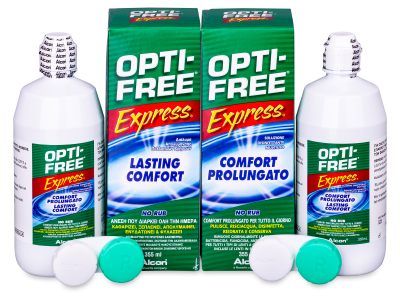 Líquido OPTI-FREE Express 2 x 355 ml  - Diseño antiguo