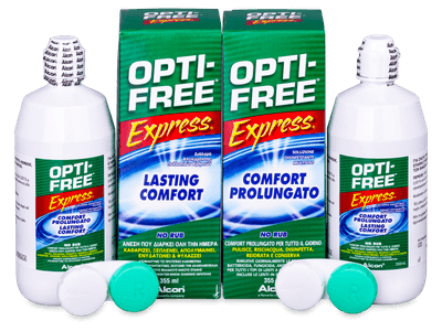 Líquido OPTI-FREE Express 2 x 355 ml - Diseño antiguo