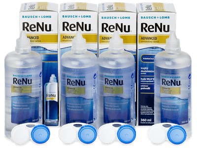 Líquido ReNu Advanced 4x 360 ml