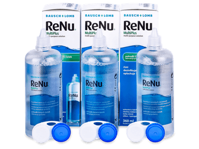 Líquido ReNu MultiPlus 3 x 360 ml - Diseño antiguo