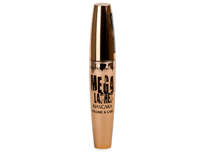 Máscara negra Dermacol Mega Lashes Volume and Care 11,5 ml 