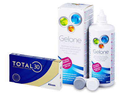 TOTAL30 (3 Lentillas) + Gelone 360 ml