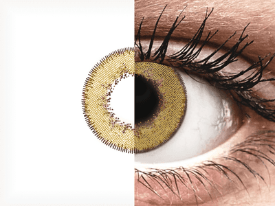 TopVue Daily Color - Pure Hazel - Diarias graduadas (2 Lentillas)