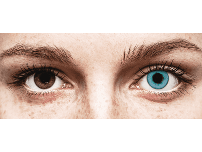 TopVue Daily Color - Brilliant Blue - Diarias sin graduación (2 Lentillas)