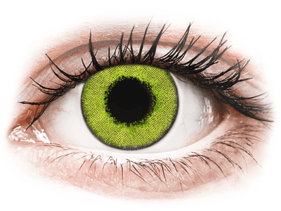 TopVue Daily Color - Fresh Green - Diarias sin graduación (2 Lentillas) - Lentillas de colores