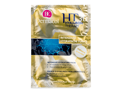 Mascarilla facial humectante y renovadora Dermacol 3D Hyaluron Therapy 2x 8 g
