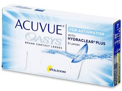 Acuvue Oasys for Astigmatism (6 lentillas) - Lentillas tóricas