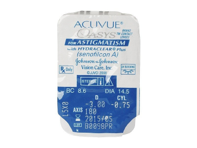 Acuvue Oasys for Astigmatism (6 lentillas) - Previsualización del blister