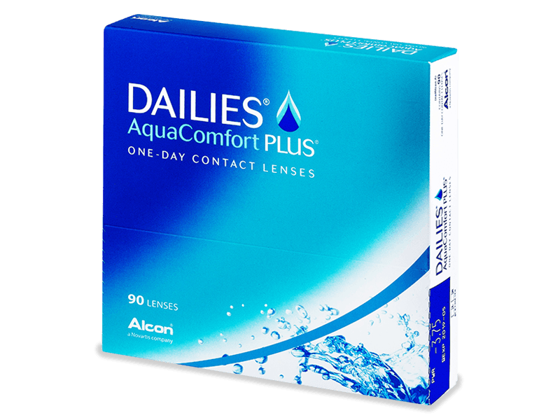 Dailies AquaComfort Plus (90 lentillas) - Lentillas diarias desechables